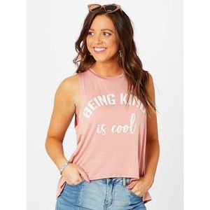 Altar’d State Being Kind Is Cool Tank Top Rose M